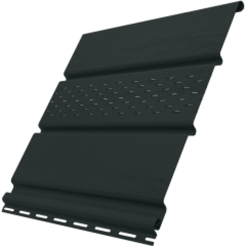 Софит Ю-Пласт, Графитовый с частичной перфорацией